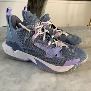 AIR JORDAN WHY NOT ZER0.4 CQ9430-400 Purple Youth 6.5 Women's 8 Basketbal Shoes